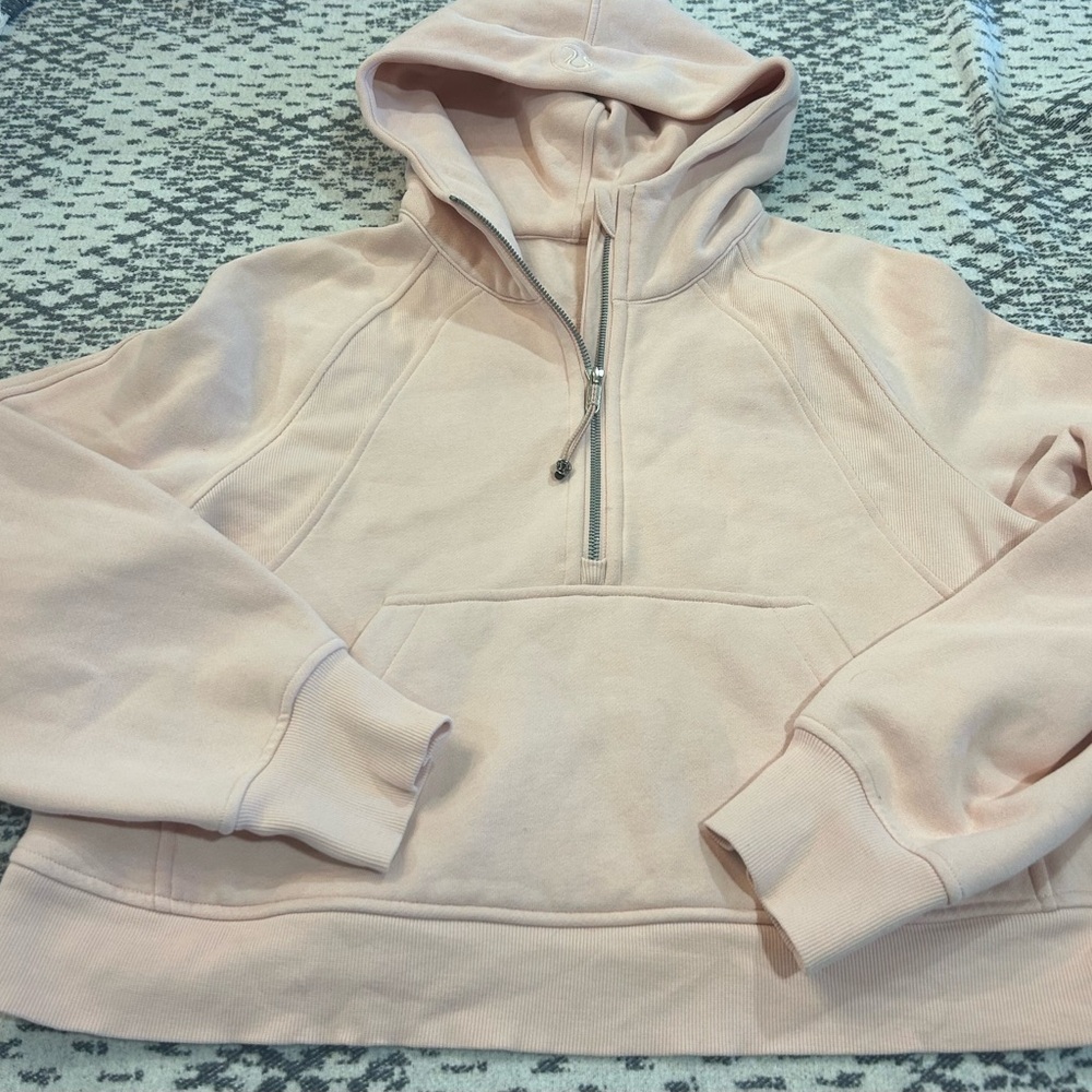Lululemon oversized half zip scuba